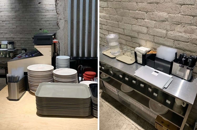 물, 컵, 그릇 등