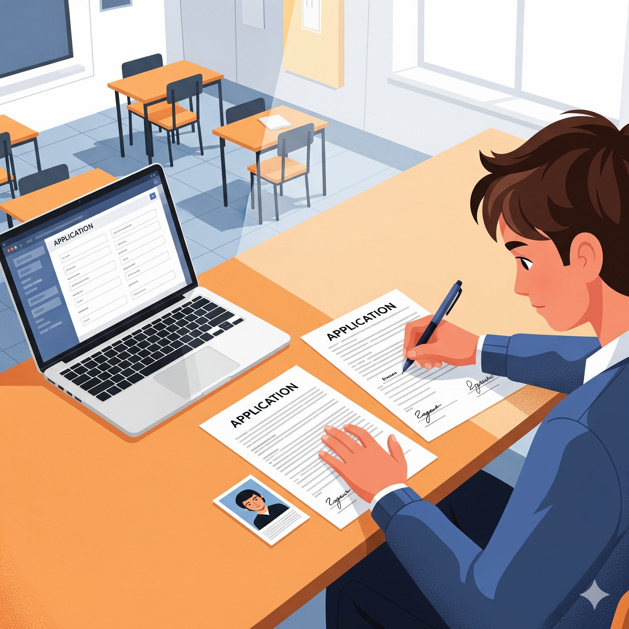 수능 원서접수 재학생 절차 총정리!