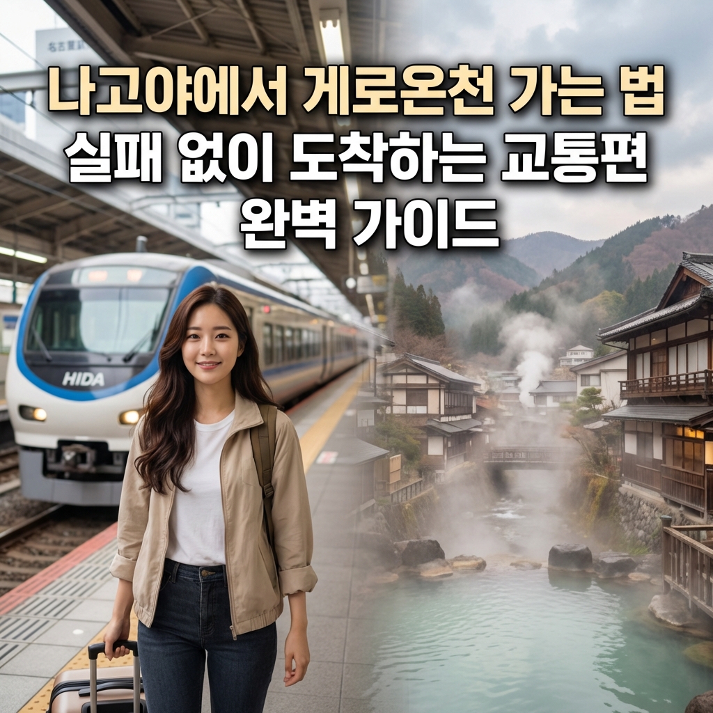 나고야에서 게로온천 가는 법 실패 없이 도착하는 교통편 완벽 가이드