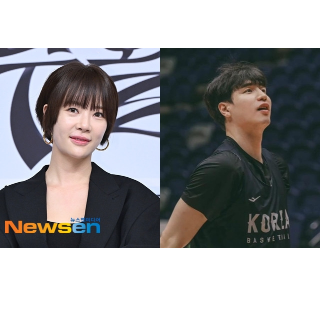 황정음-김종규-농구선수