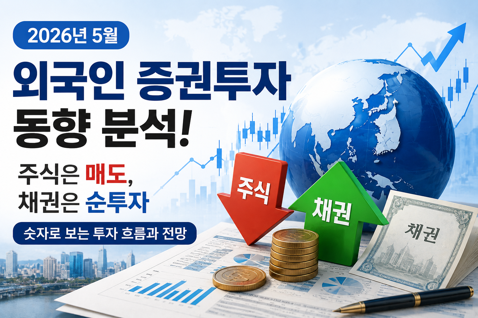 26년 5월 외국인 증권투자 동향 분석