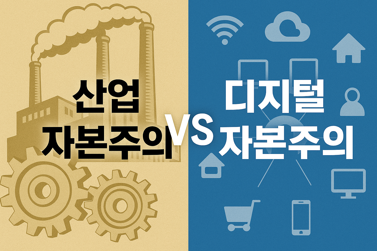 산업 자본주의 vs 디지털 자본주의