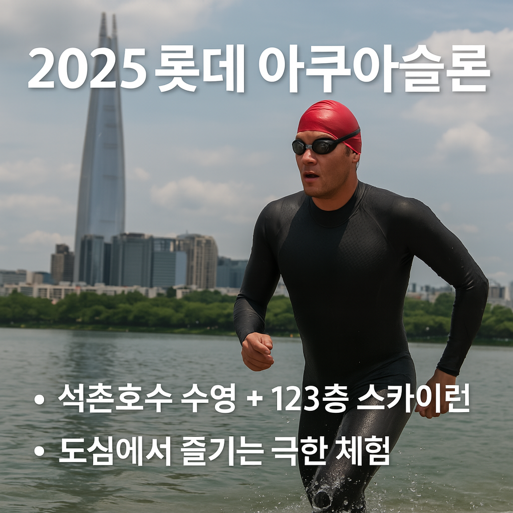 2025 롯데 아쿠아슬론 완벽 안내