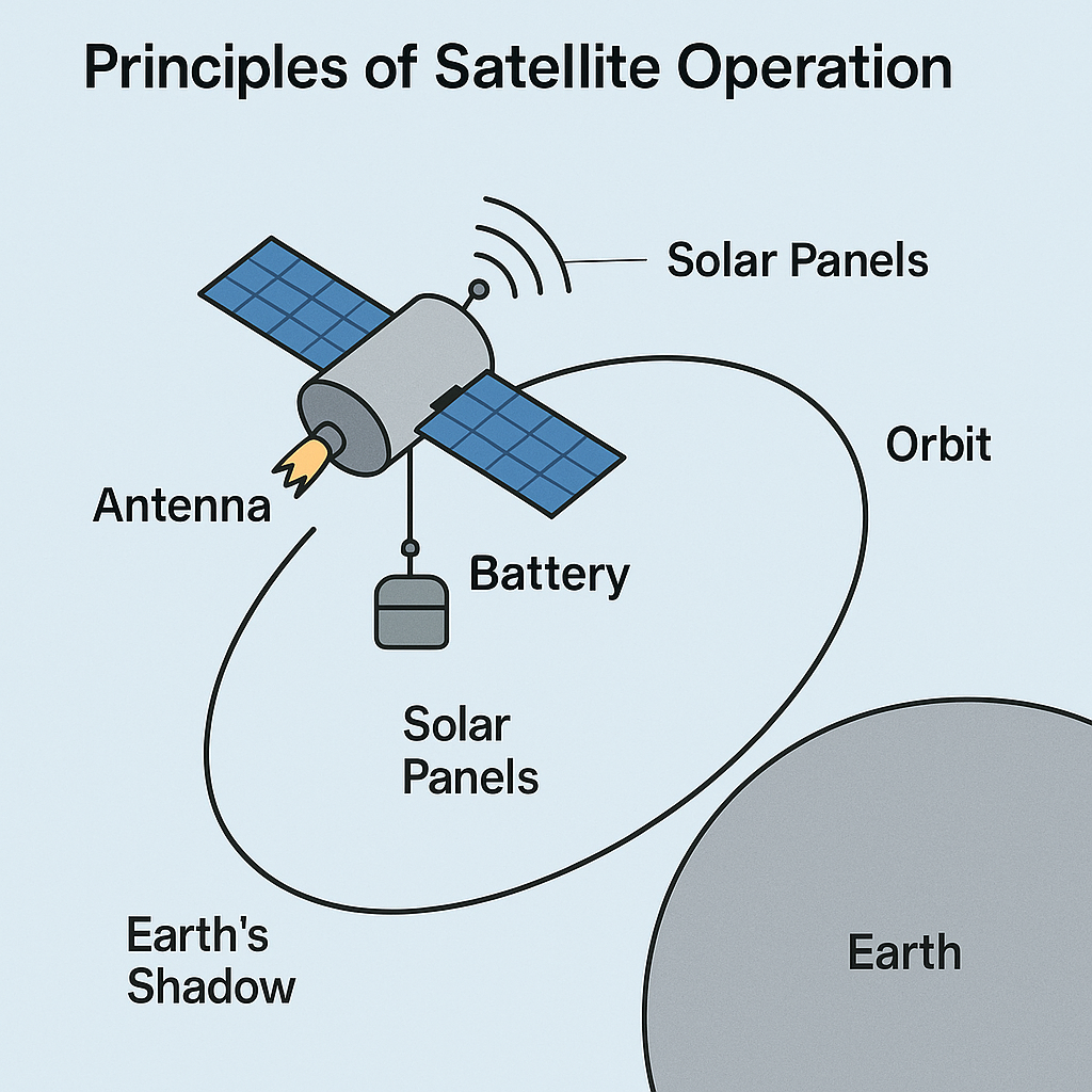 위성 작동 원리