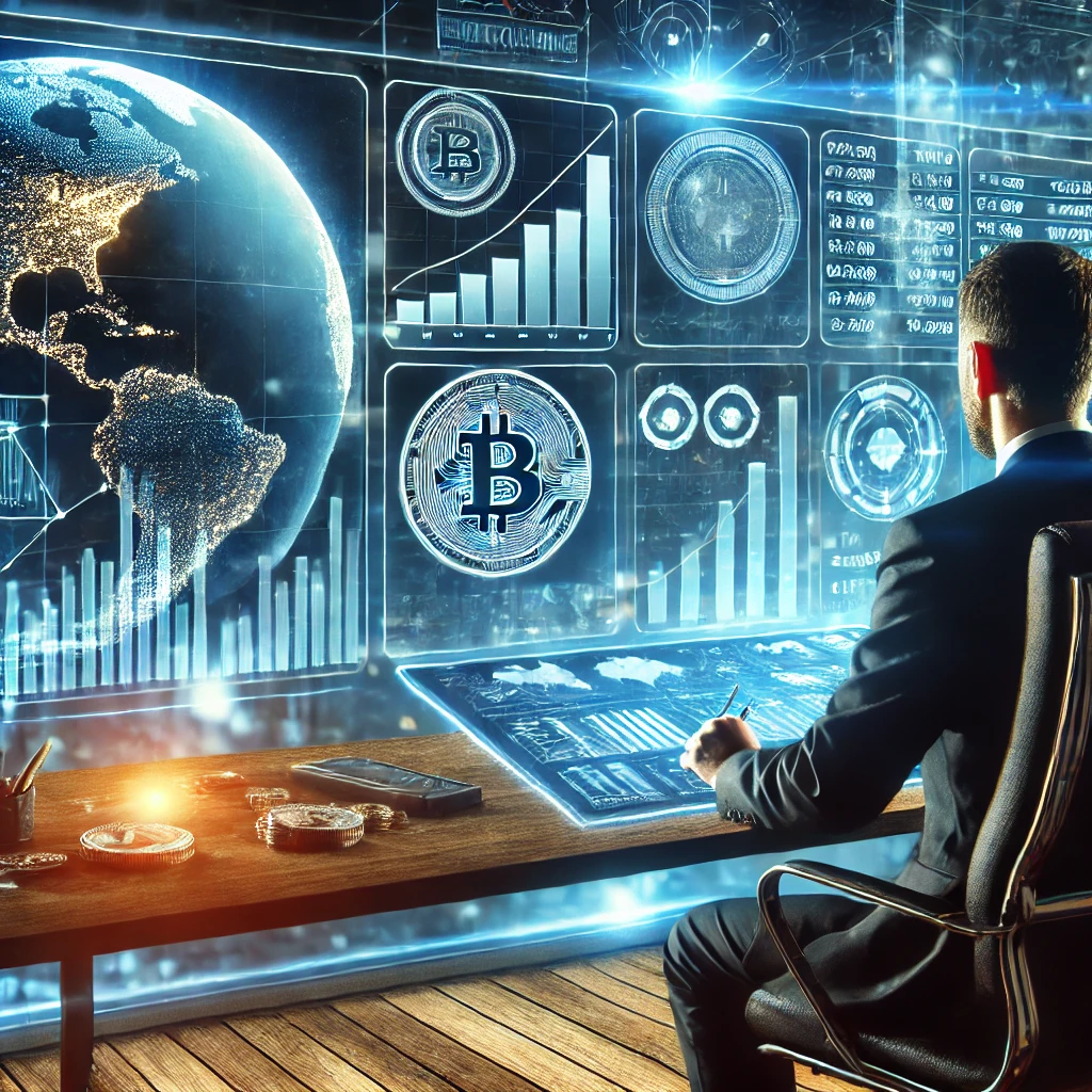 주요 가상화폐의 가격 변동과 시장 차트