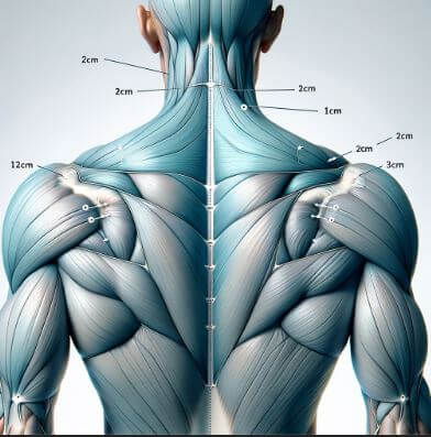 승모근 시술 부위