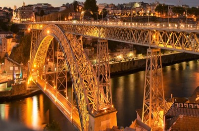 포르투갈의 유명한 철교다리