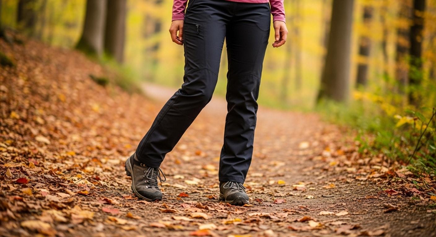 가을 등산 바지 여자