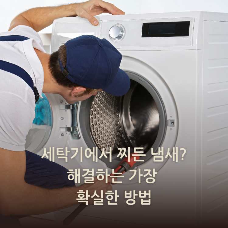 세탁기-내부를-보고-있는-남자