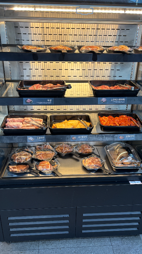 포천명륜진사갈비 고기종류