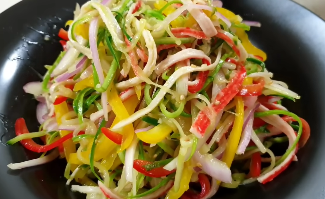 오이 맛살 냉채
