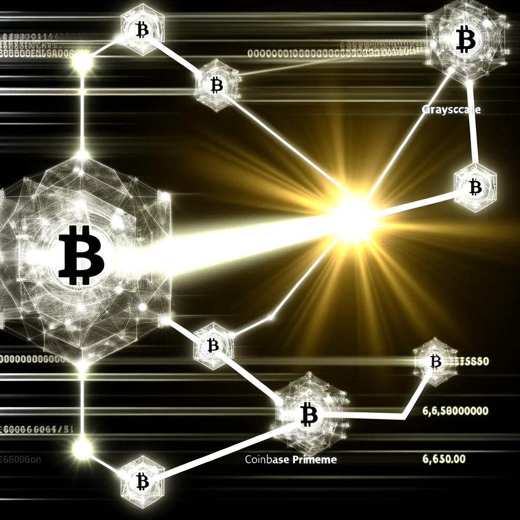 그레이스케일&#44; 코인베이스 프라임 주소로 897BTC 이체