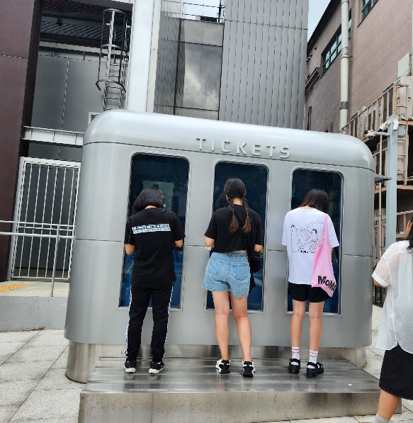 언더카드스테이지 스탠딩 시야