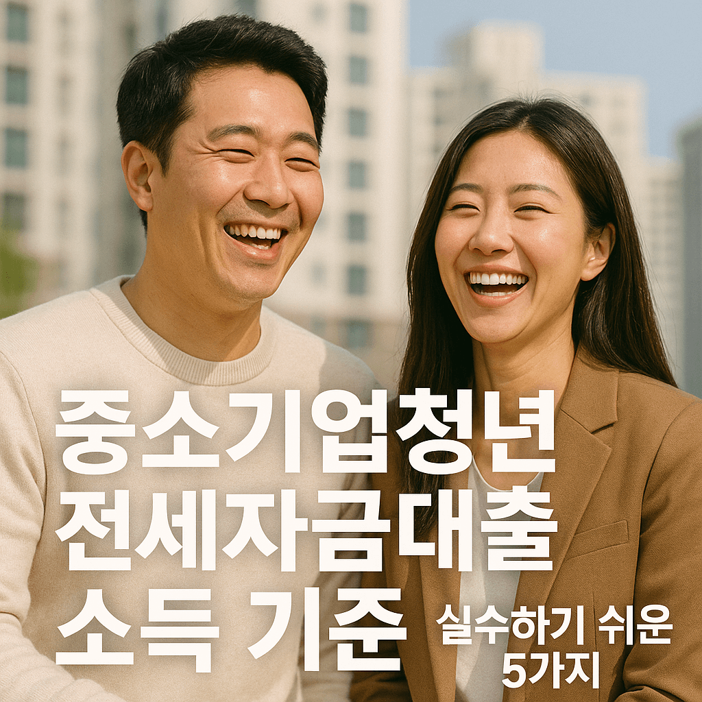 중소기업청년 전세자금대출 소득 기준