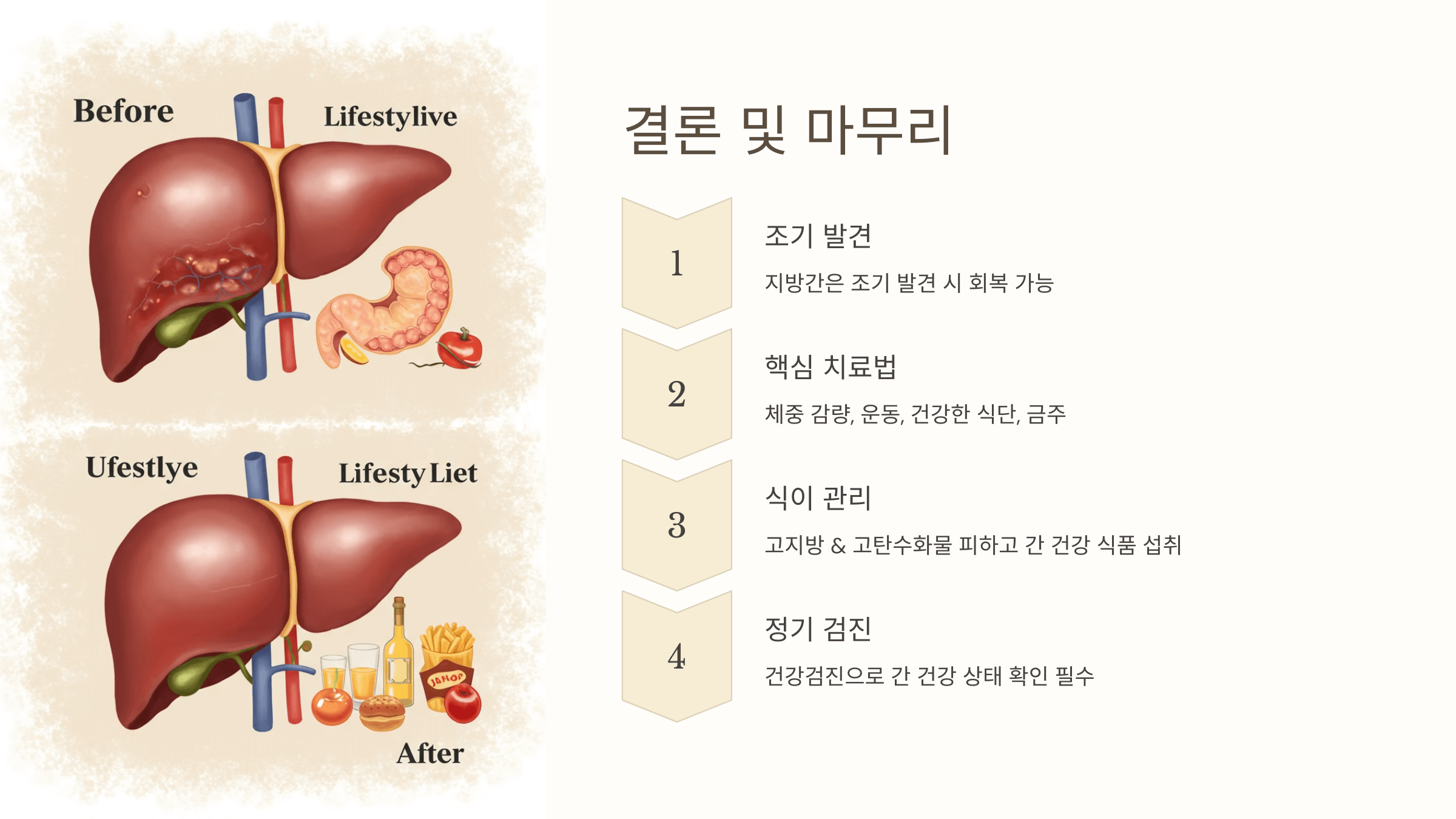 지방간과 관련된 사진입니다.