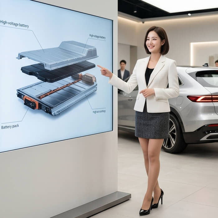 ev-high-voltage-battery-structure