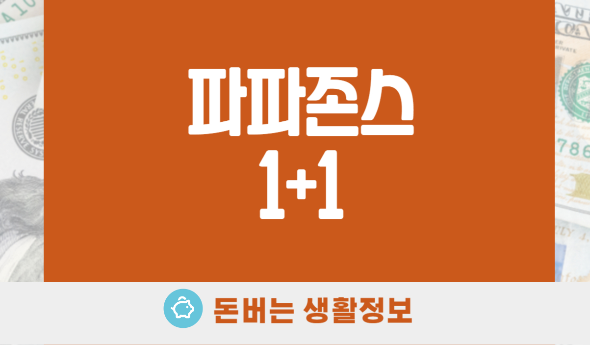 파파존스 1+1