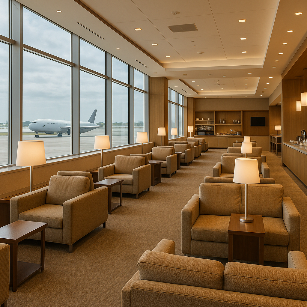 공항 라운지 관련 사진