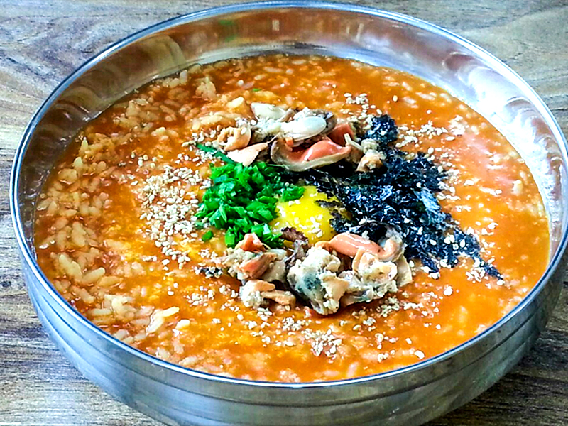 고성 자연산 섭 성게마을 자연산 섭국