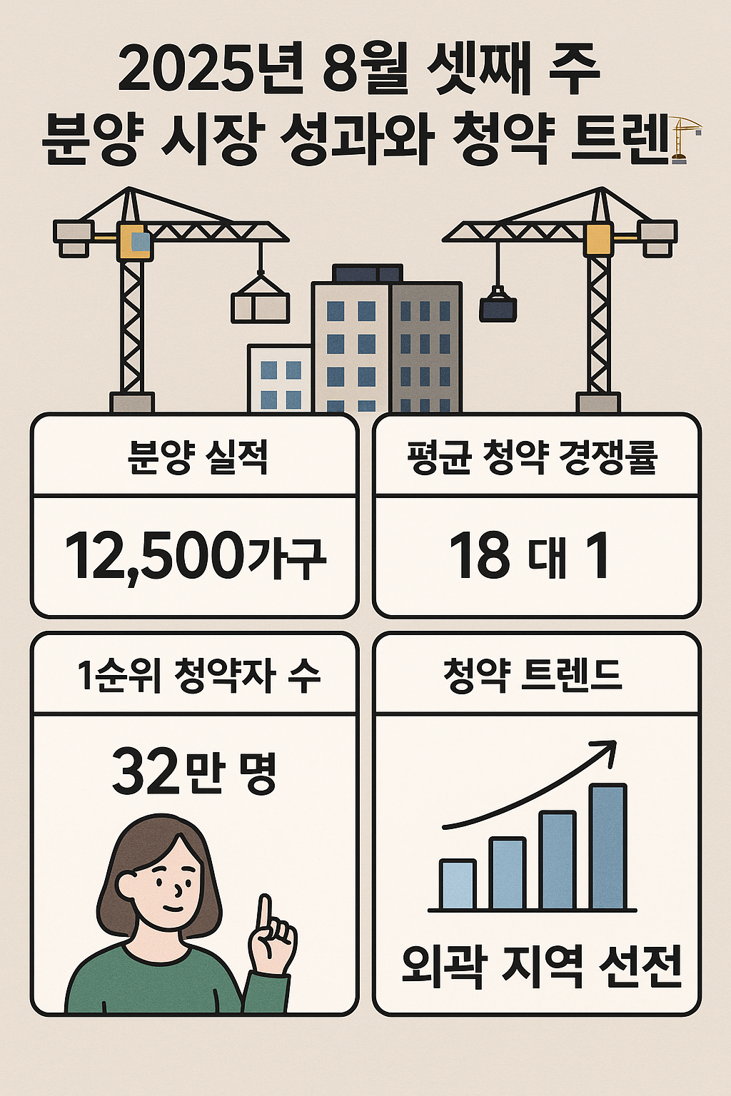 2025년 8월 셋째 주 분양 시장 성과와 청약 트렌드 🏗