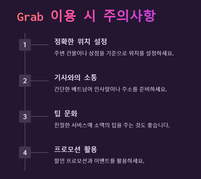 Grap 이용시 주의사항 및 팁