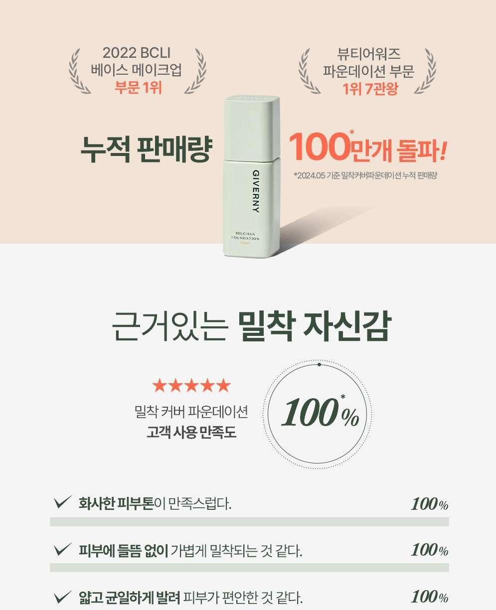 지베르니 밀착 커버 파운데이션