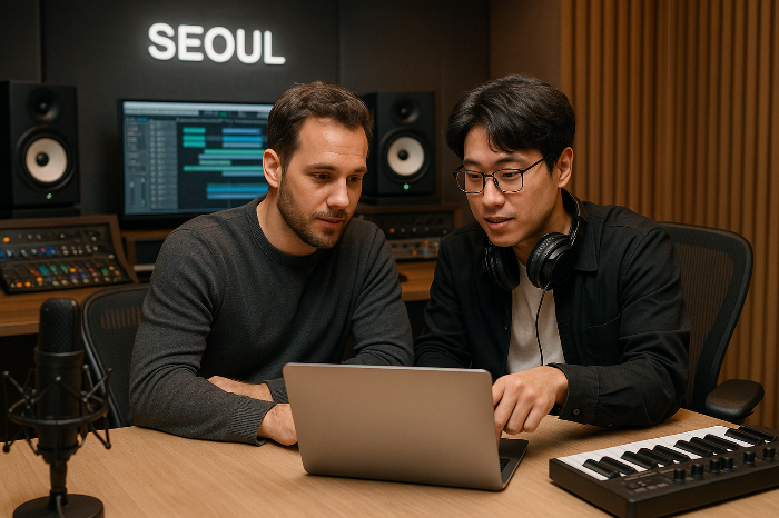 글로벌 협업으로 완성되는 K팝 프로덕션