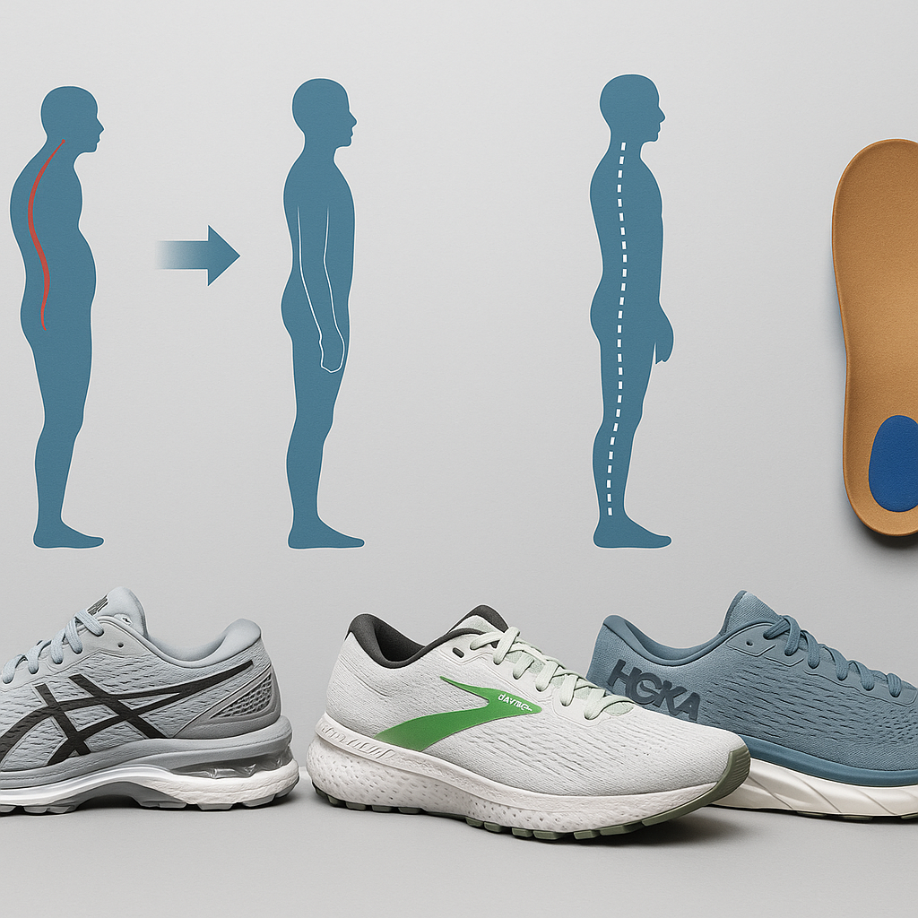 운동화와 체형교정 관련 사진