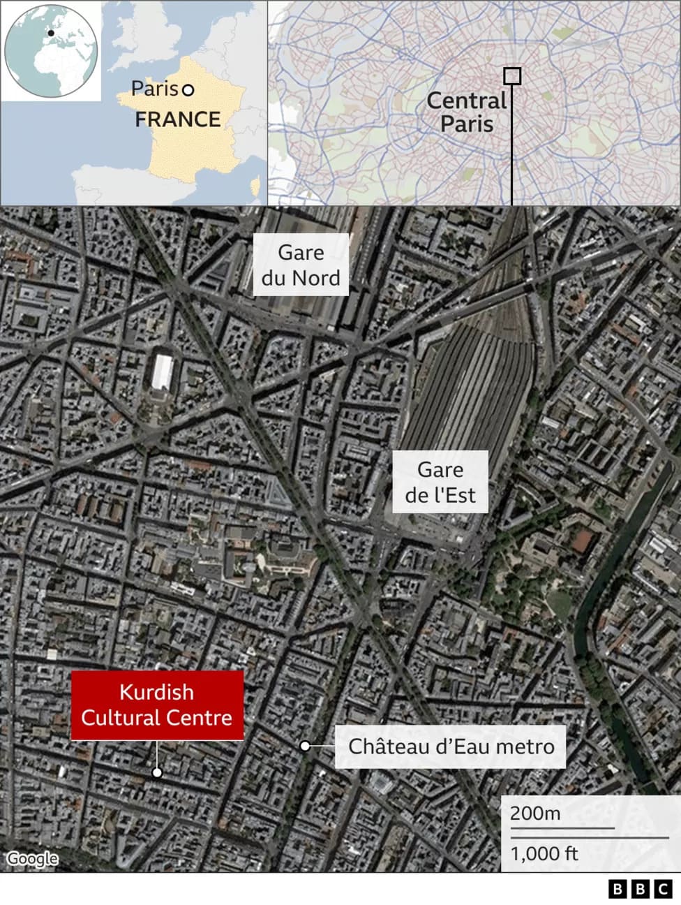 파리 도심 총격 발생으로 3명 사망 1병 중태 VIDEO: Paris shooting: At least 3 dead, several injured in attack at Kurdish centre