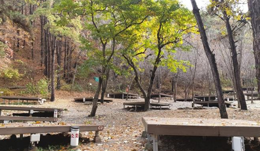 안양 병목안캠핑장 예약 명당