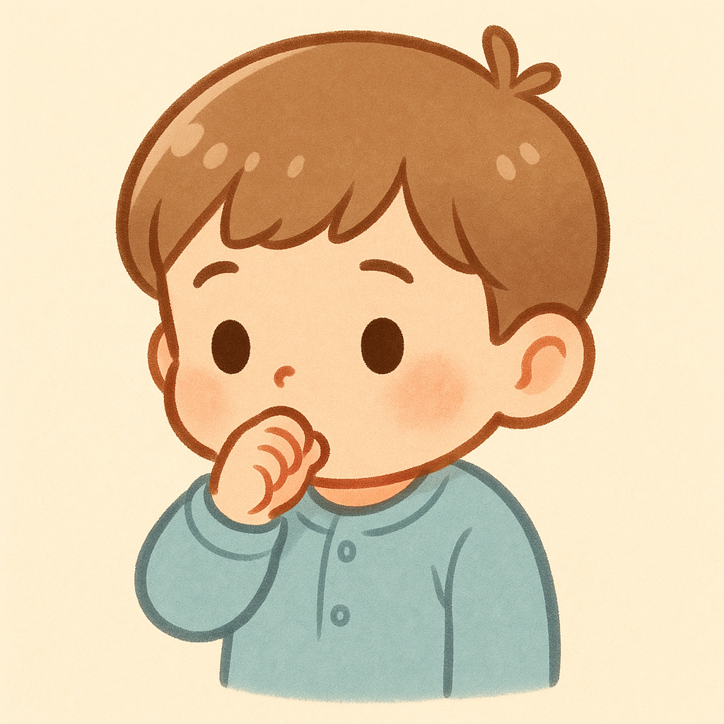 손가락 빠는 아이