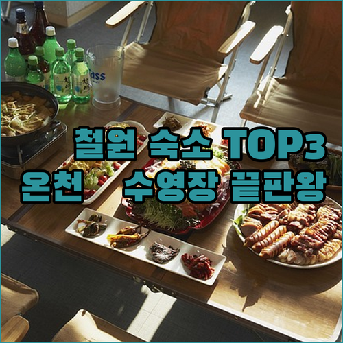 강원도 철원 숙소 베스트 3 수영장 ..