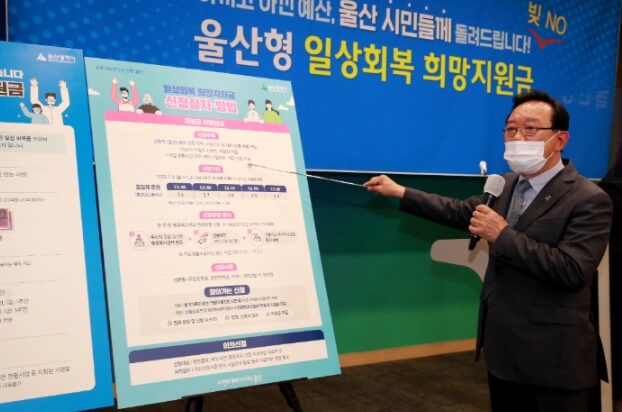 울산-일상회복-희망지원금-신청홈페이지