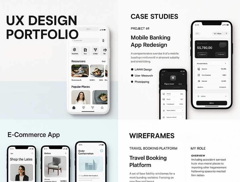 UX 디자인 포트폴리오