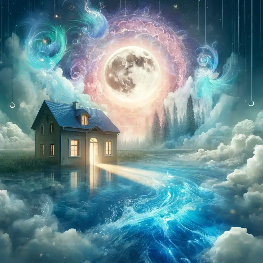 집에 물이 들어오는 꿈 해몽