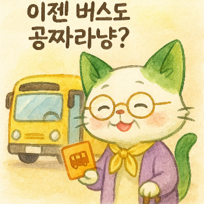누군 무료고, 누군 낸다… 노인 교통비, 지역 따라 이렇게 다릅니다