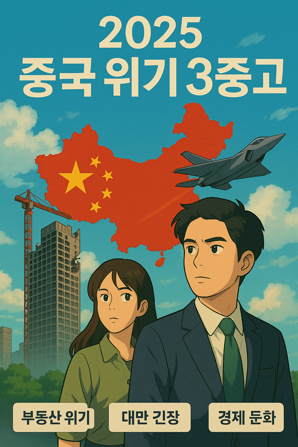 중국의 복합 위기 관련 소개 사진