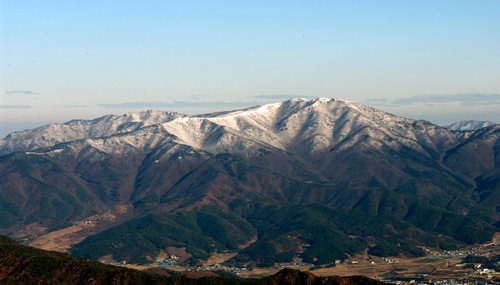 천성산 등산코스 지도