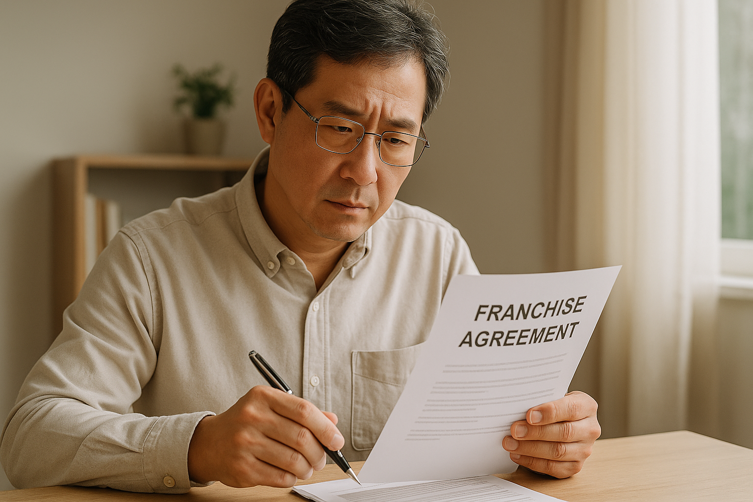 프랜차이즈 계약서 검토