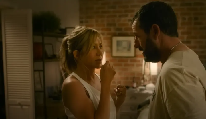 제니퍼애니스톤과아담샌들러