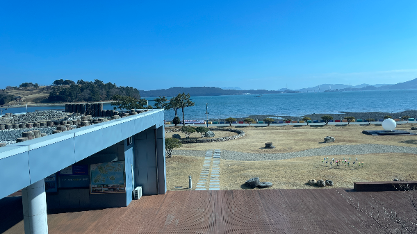 장보고박물관에서 바라본 전경