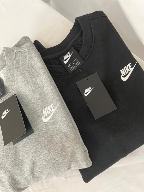 나이키 맨투맨 기모 노기모 긴팔 티셔츠 남녀공용 커플티