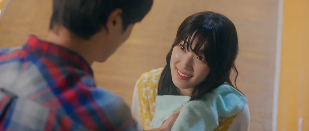 솔이-머리-말려주는-선재