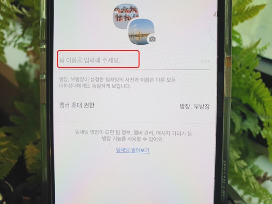 팀이름-입력란