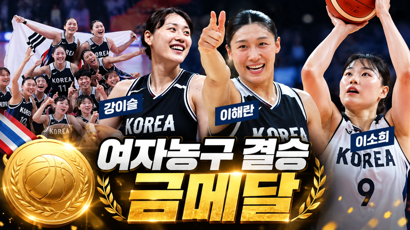 여자농구 결승 금메달｜농구선수 강이슬&middot;이해란&middot;이소희 프로필&middot;키&middot;나이