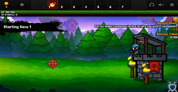 센트리-나이트2-플래시게임-시작-화면