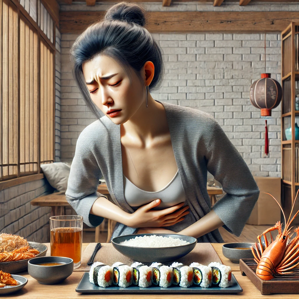 식중독에 관한 사진