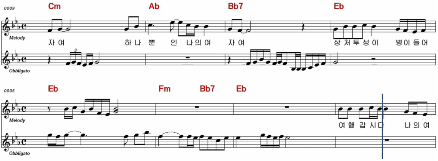 장민호 남자는 말합니다 악보 노래방