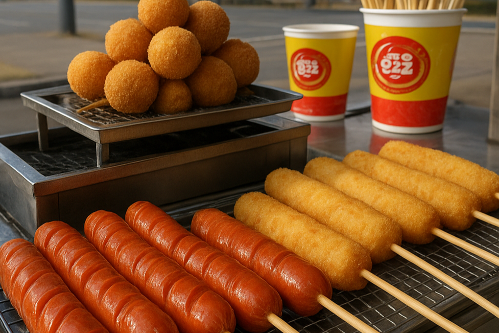 휴게소에서 판매하는 간식사진