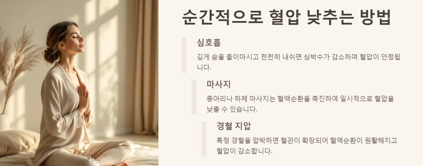 고혈압 낮추는 방법